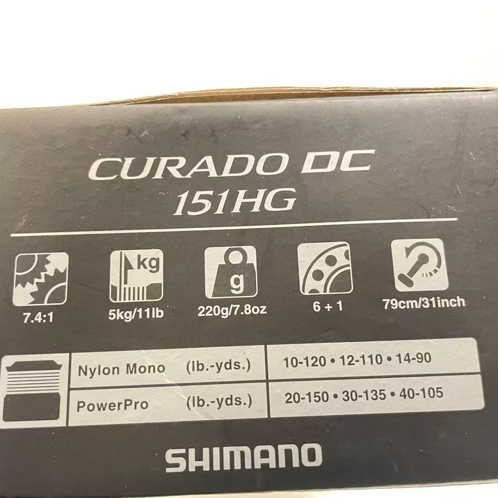 Shimano Curado DC 151HG [25049]