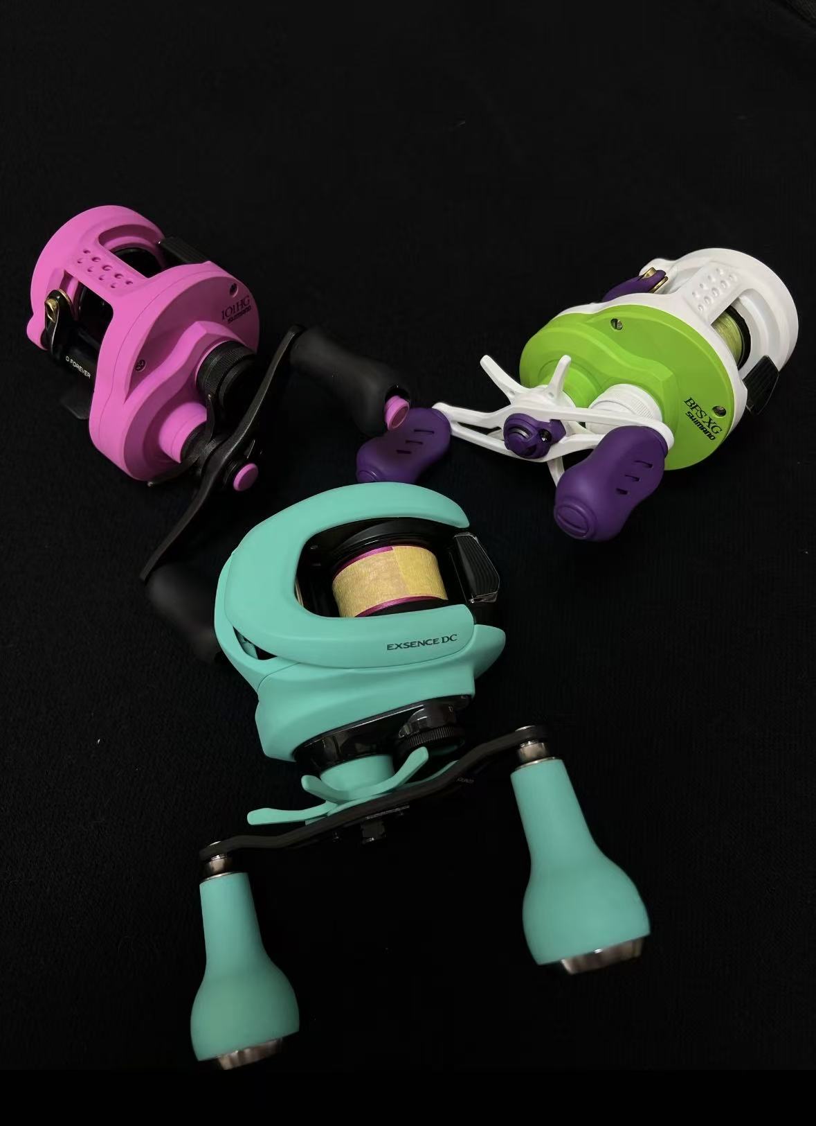 customize your fishing reel Custom Reel Repainting & Hand-Painted Service – LABABASS
