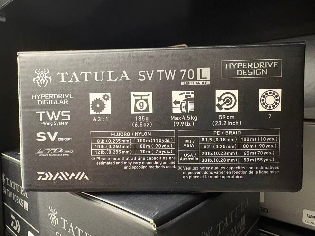 Daiwa Tatula SV TW 70L [ER005]