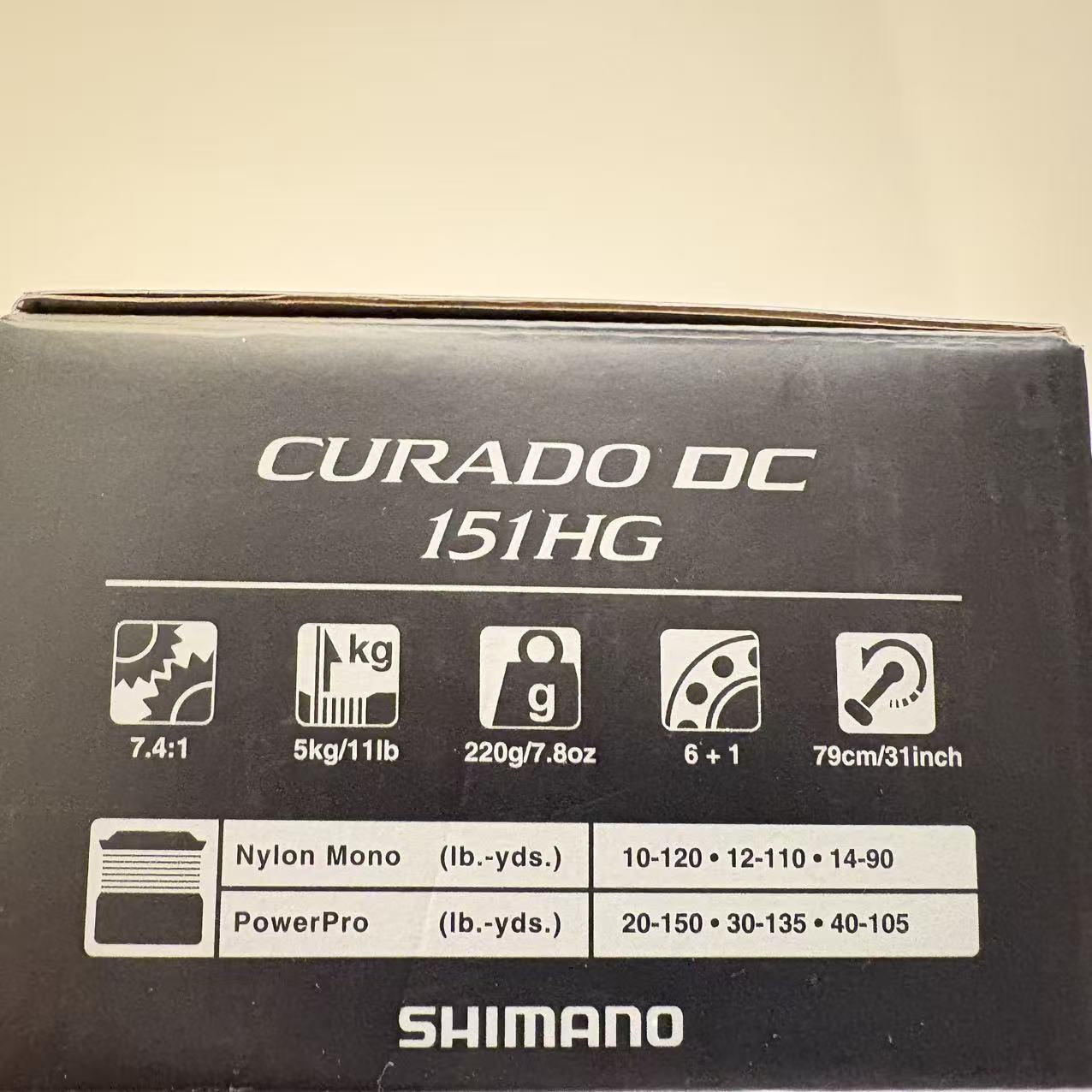 Shimano 18 Curado DC 151HG [Y030]