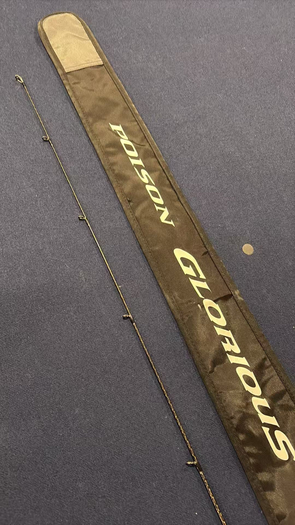 JACKALL/SHIMANO 21 POISON GLORIOUS 268UL/ML-G Spinning Rod For Bass [Y057]