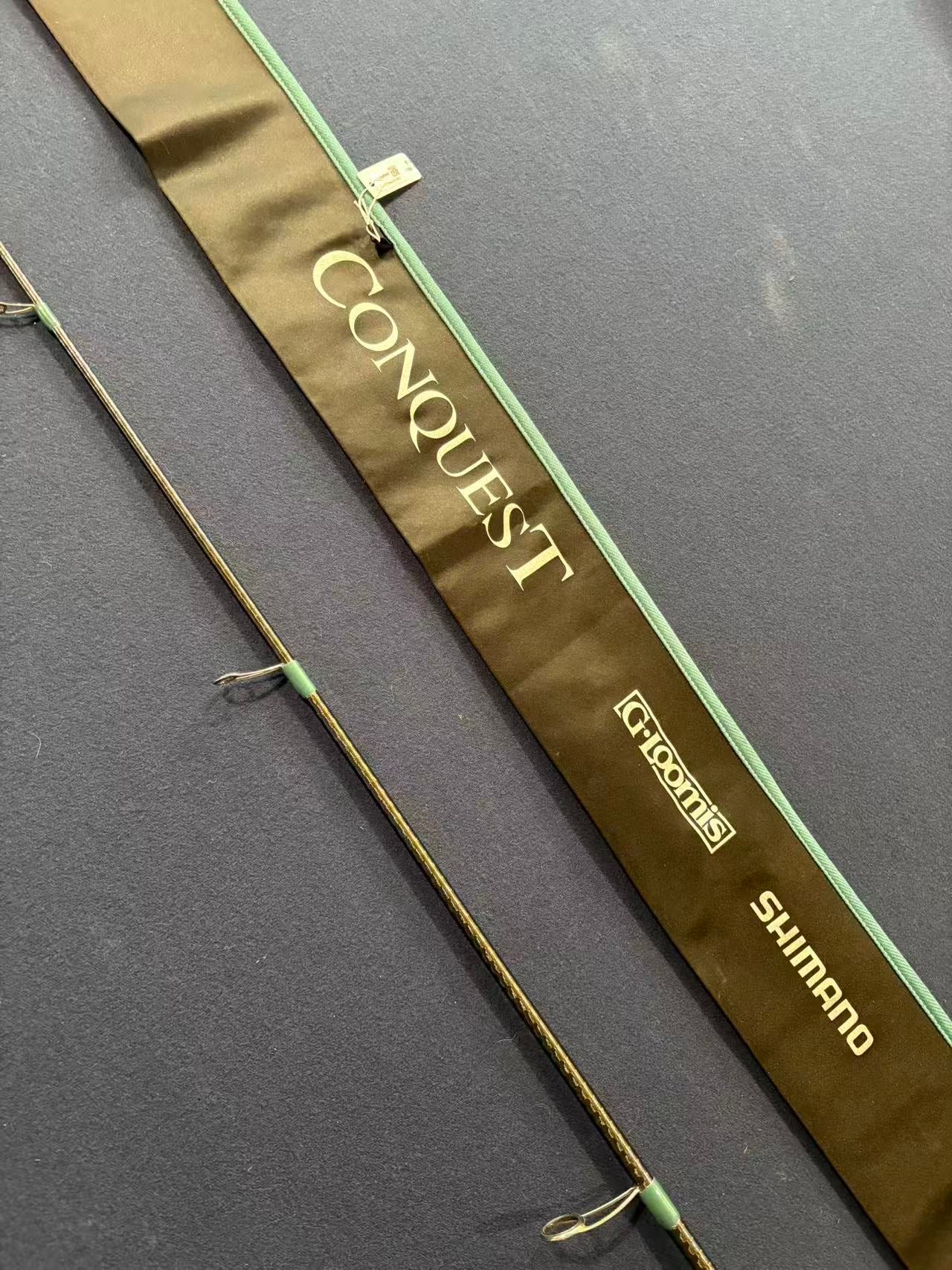 g loomis conquest casting rod Gloomis/SHIMANO Conquest Spin Jig 842S Spinning Rod For Bass – LABABASS