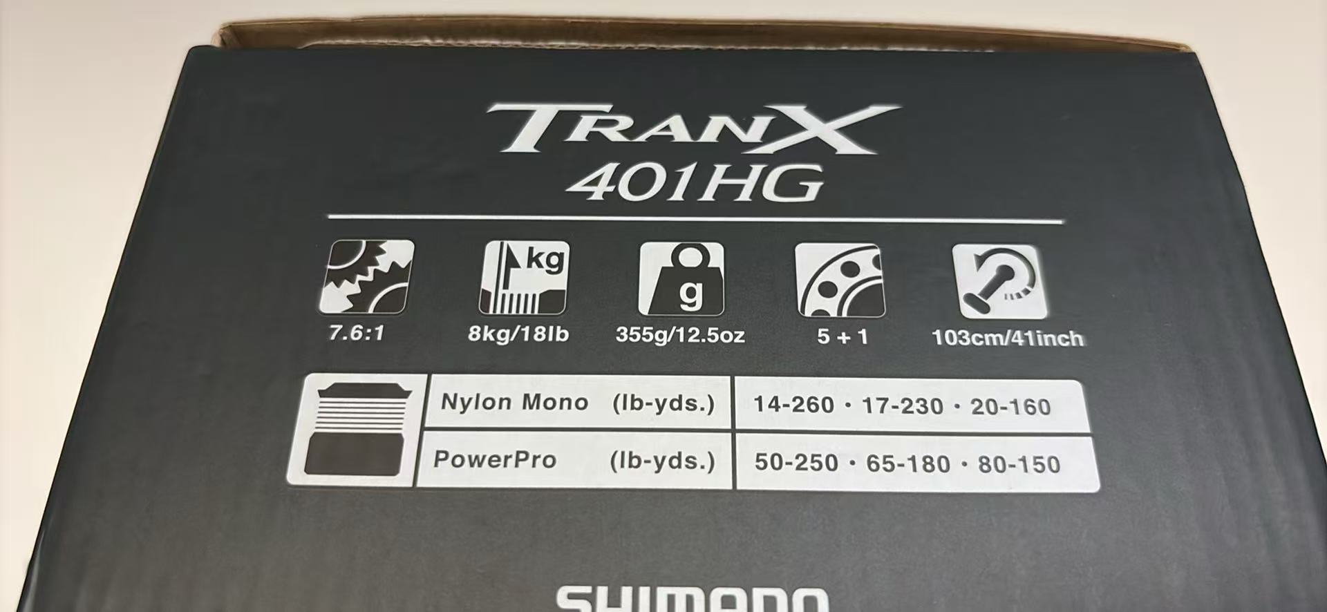 Shimano 26 Tranx 401HG B [Y077]