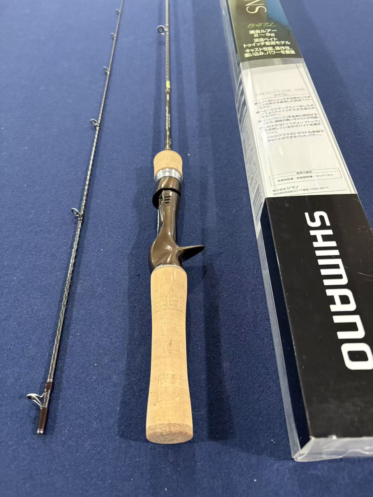 Shimano TROUT ONE NS B47L Baitcasting Rod for Trout [Y090]