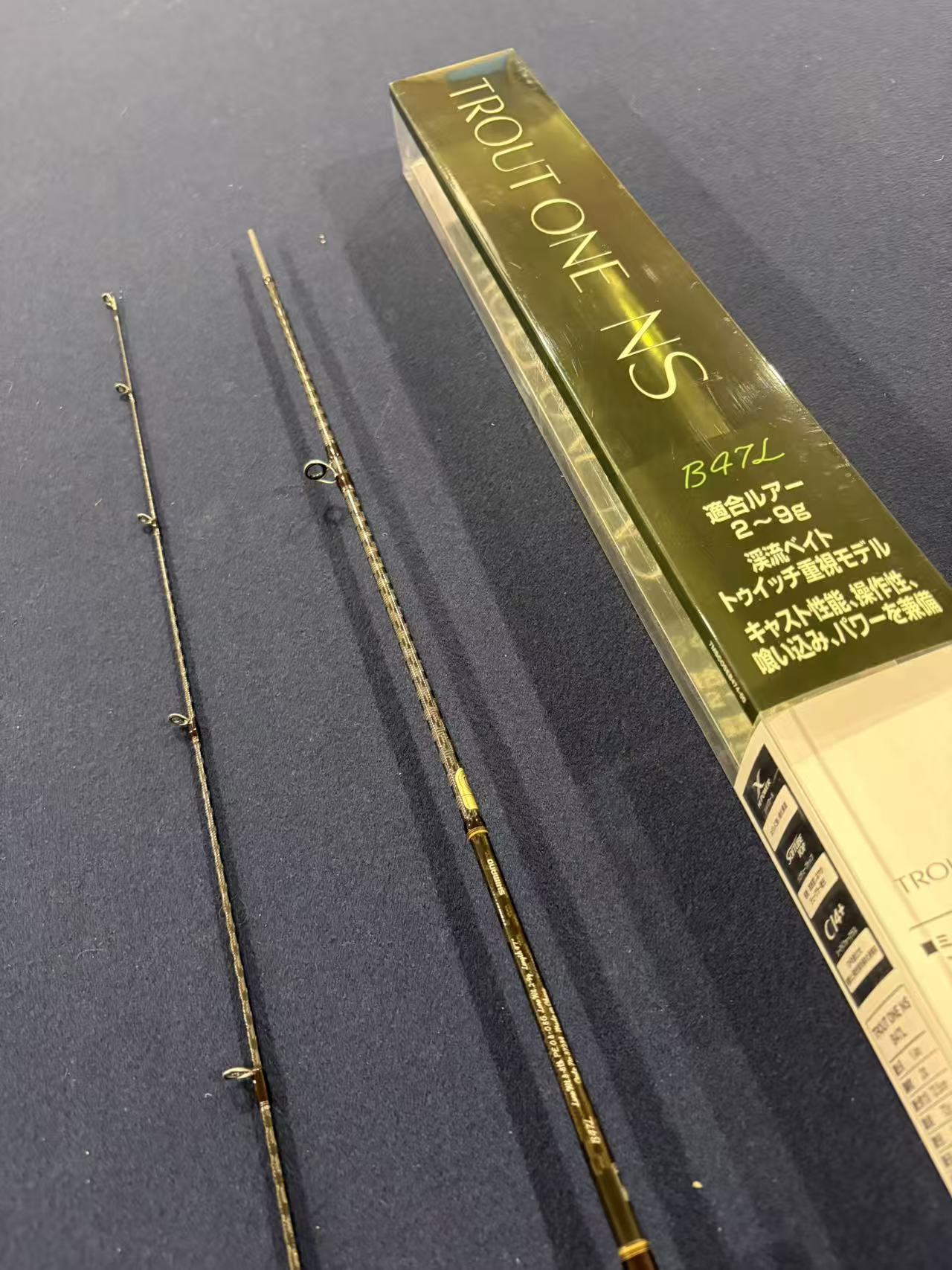 Shimano TROUT ONE NS B47L Baitcasting Rod for Trout [Y090]