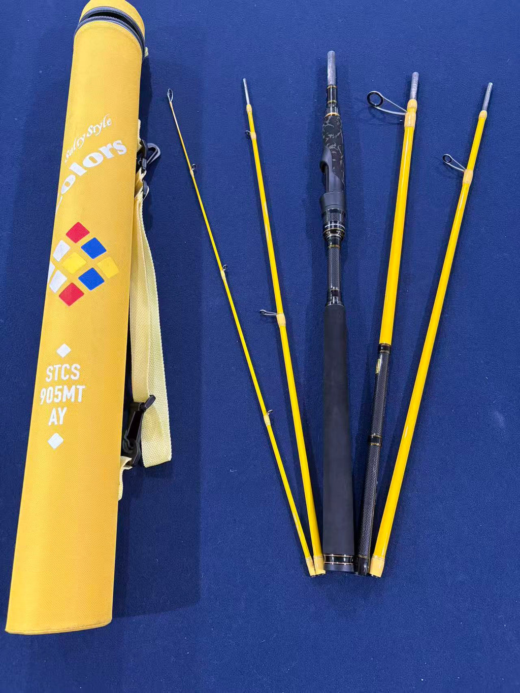 Abu Garcia colorful travel Spinning Rod STCS-905MT-AY [Y245]