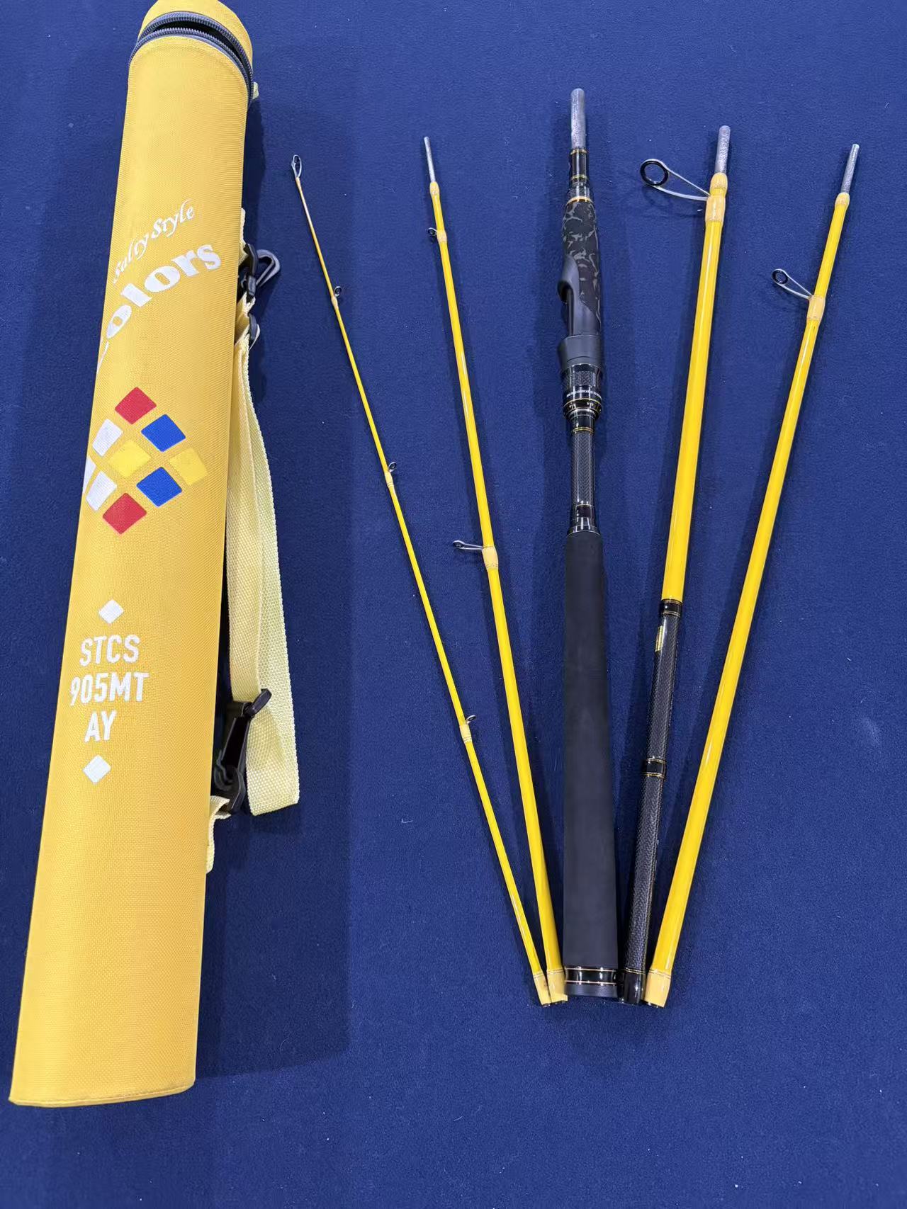 Abu Garcia colorful travel Spinning Rod STCS-905MT-AY [Y245]