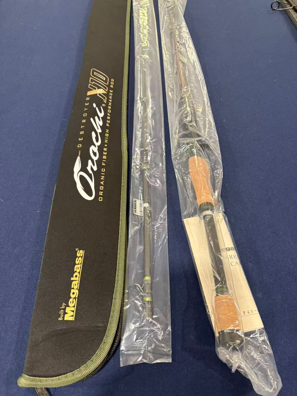 Megabass Orochi X10 F4.12-611XT 2P Super Elseil Baitcasting [Y342]