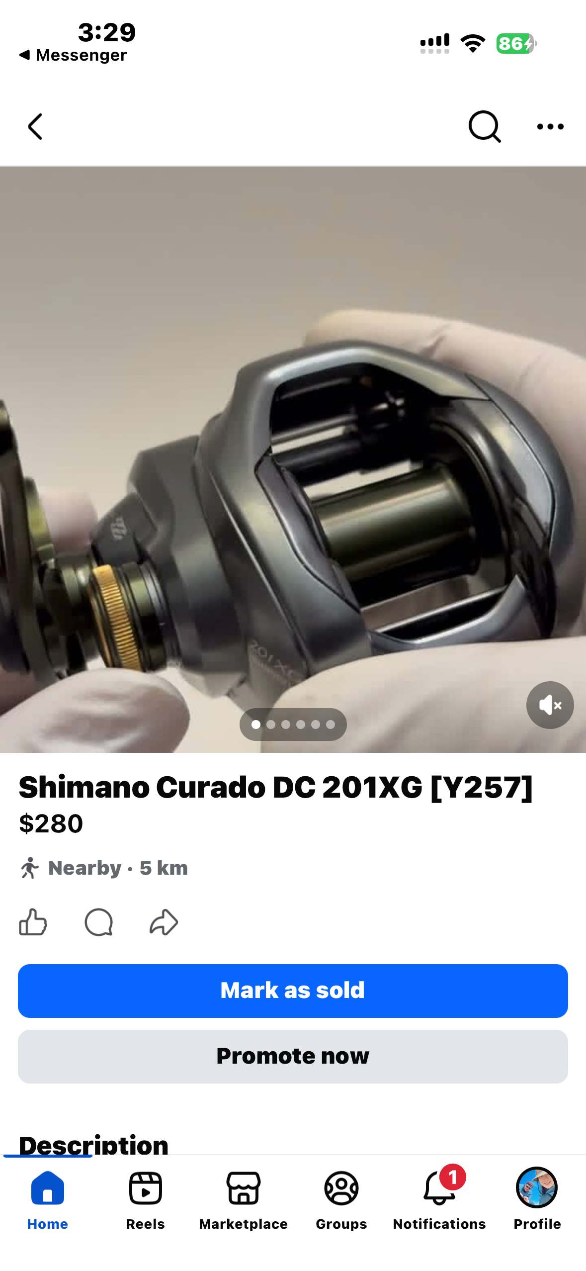 Curado DC 201XG for Marc