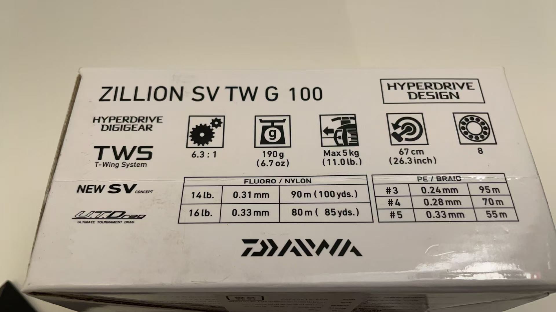 Daiwa Zillion SV TW G 100 [25021]