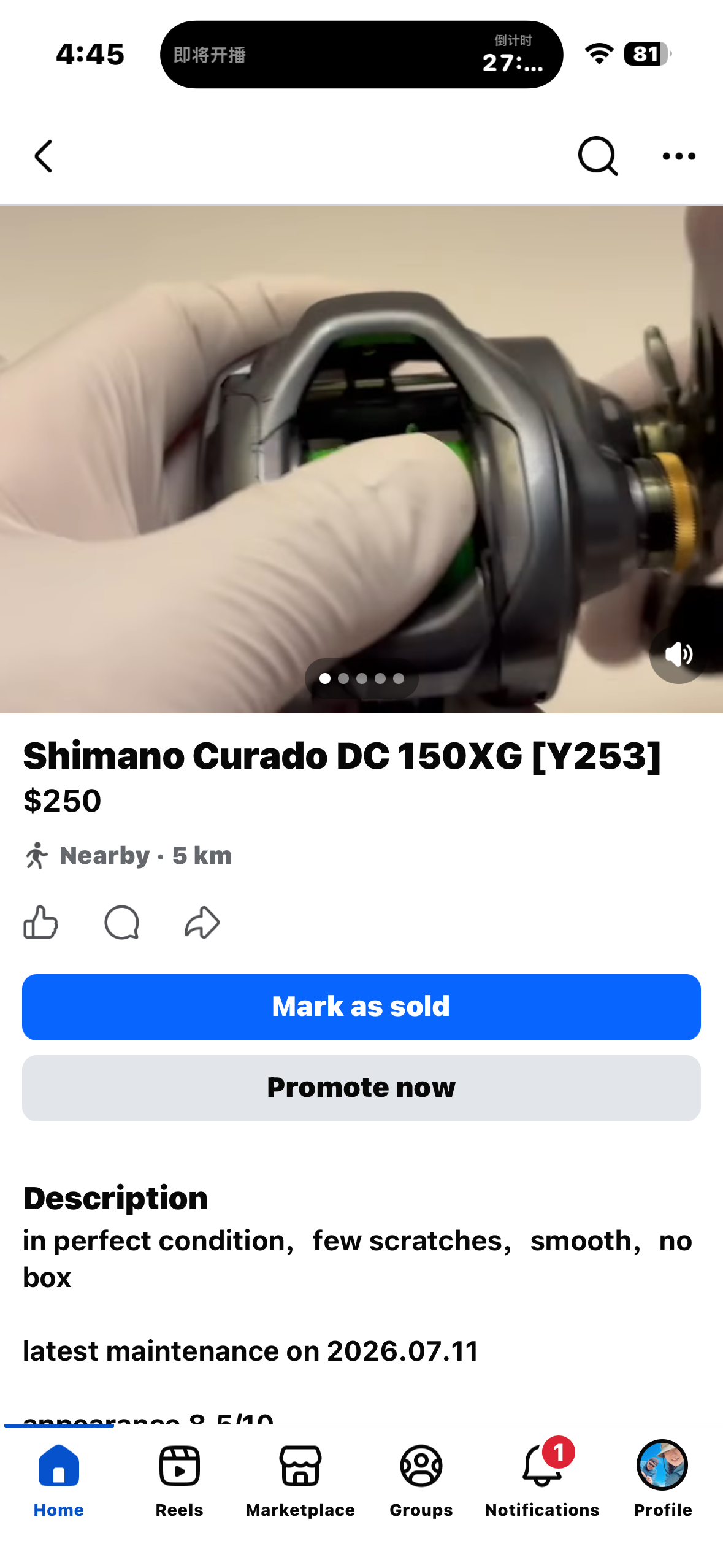 Curado DC 150XG Y253（creat for Maxence）