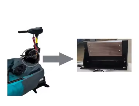 SnapYak™  modular pedal fishing kayak